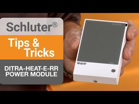 Schluter Ditra-Heat-E-RT Touchscreen Programmable Thermostat